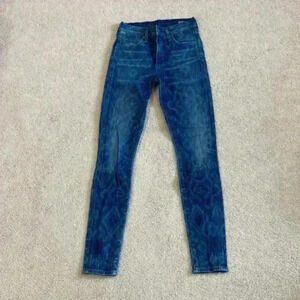 Citizens of humanity rocket high rise skinny jeans in size 25